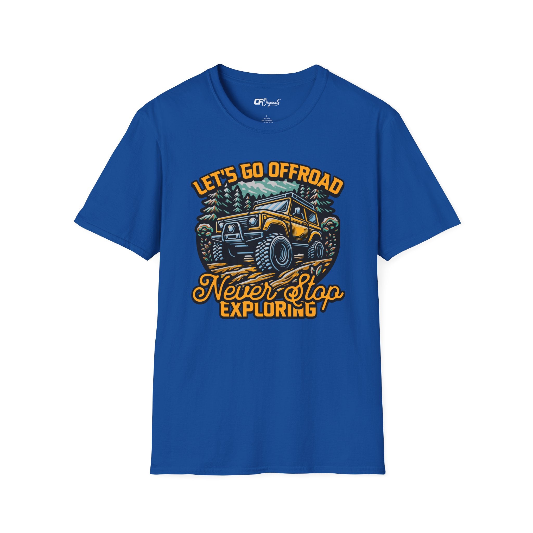 Offroad Adventure T‑Shirt — "Let's Go Offroad" Graphic Tee