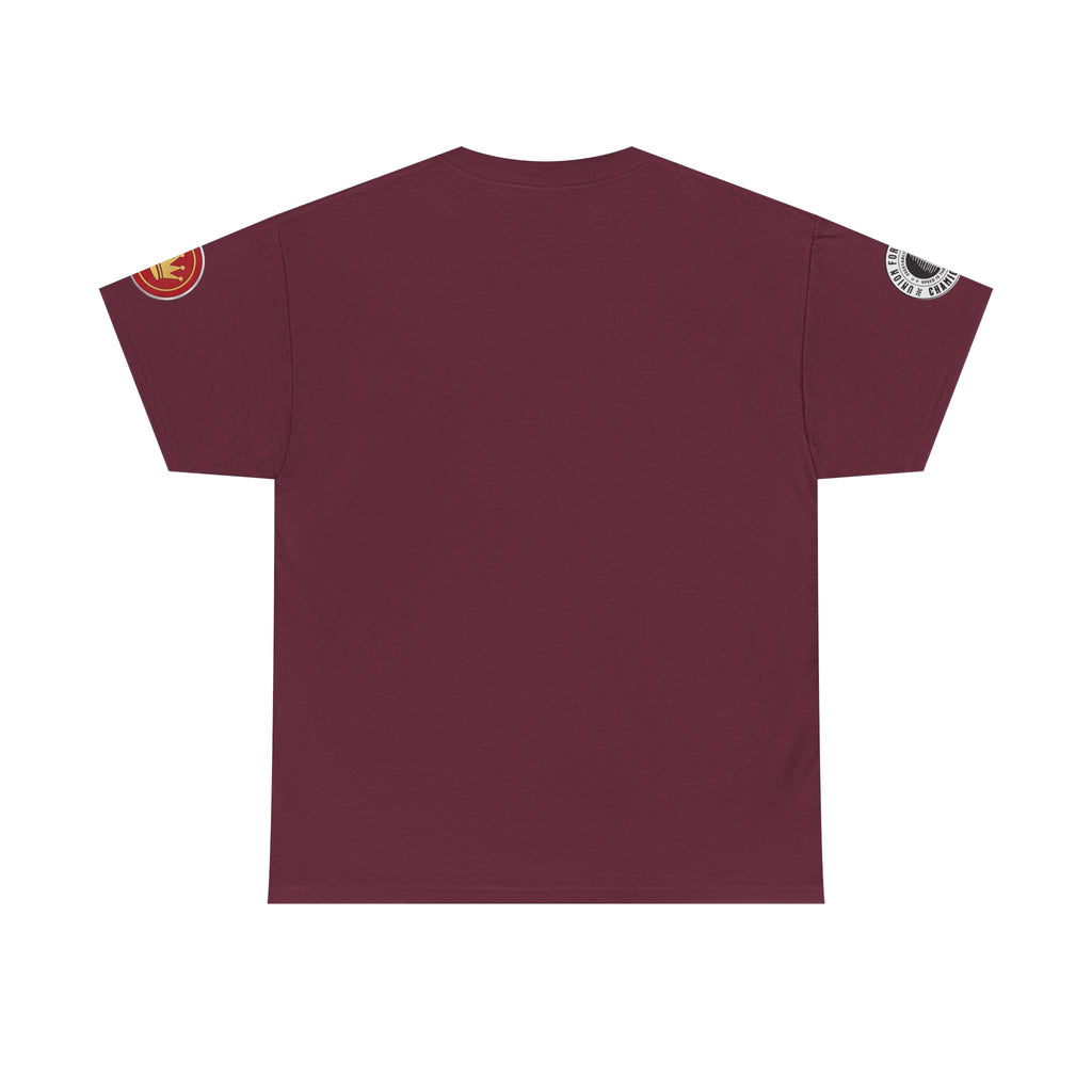 Forest Rally T‑Shirt – 'The Forest Is a Place of Magic' Cross-stitched Style Graphic
