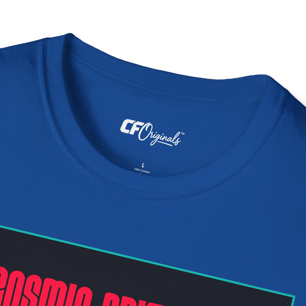 Cosmic Drifting T-Shirt — Retro Astronaut & UFO Vintage Space Tee