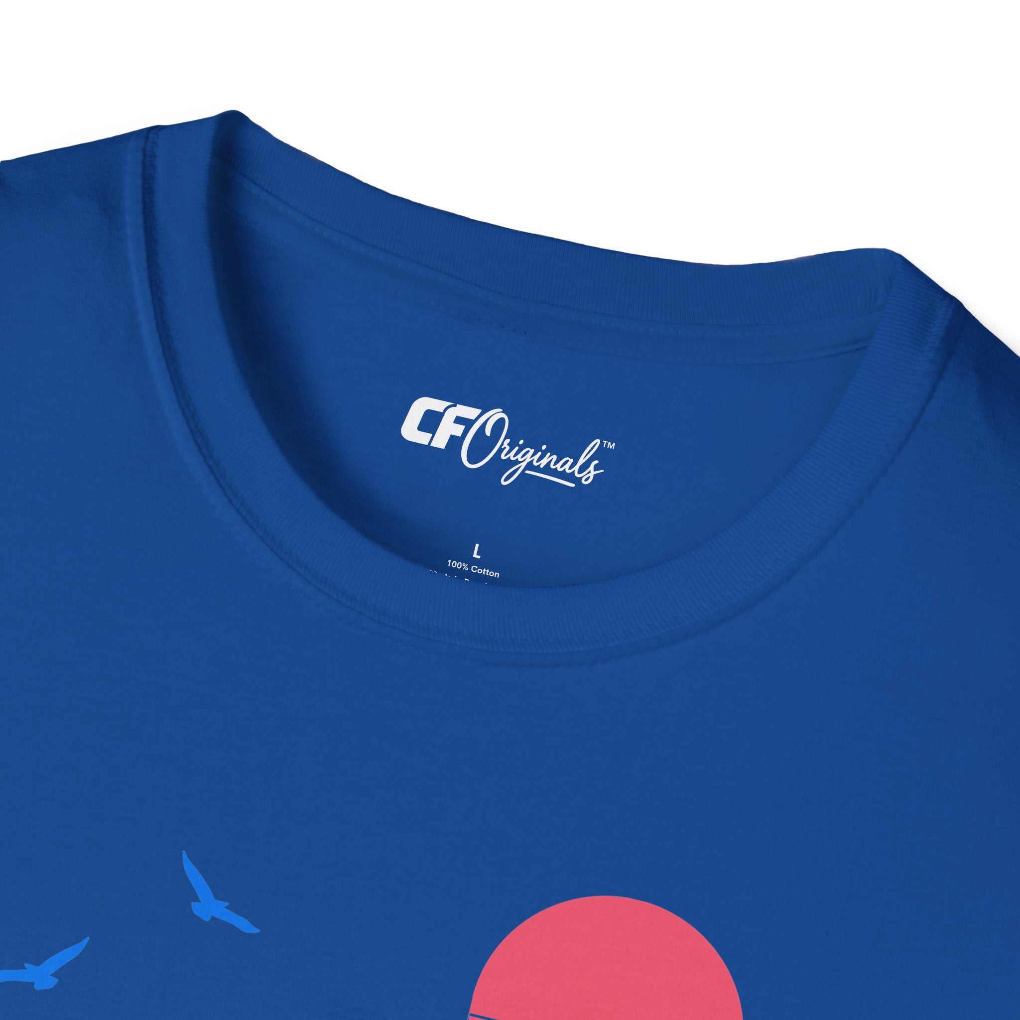 Adventure Van T‑Shirt — Retro Camper Sunset Graphic Tee
