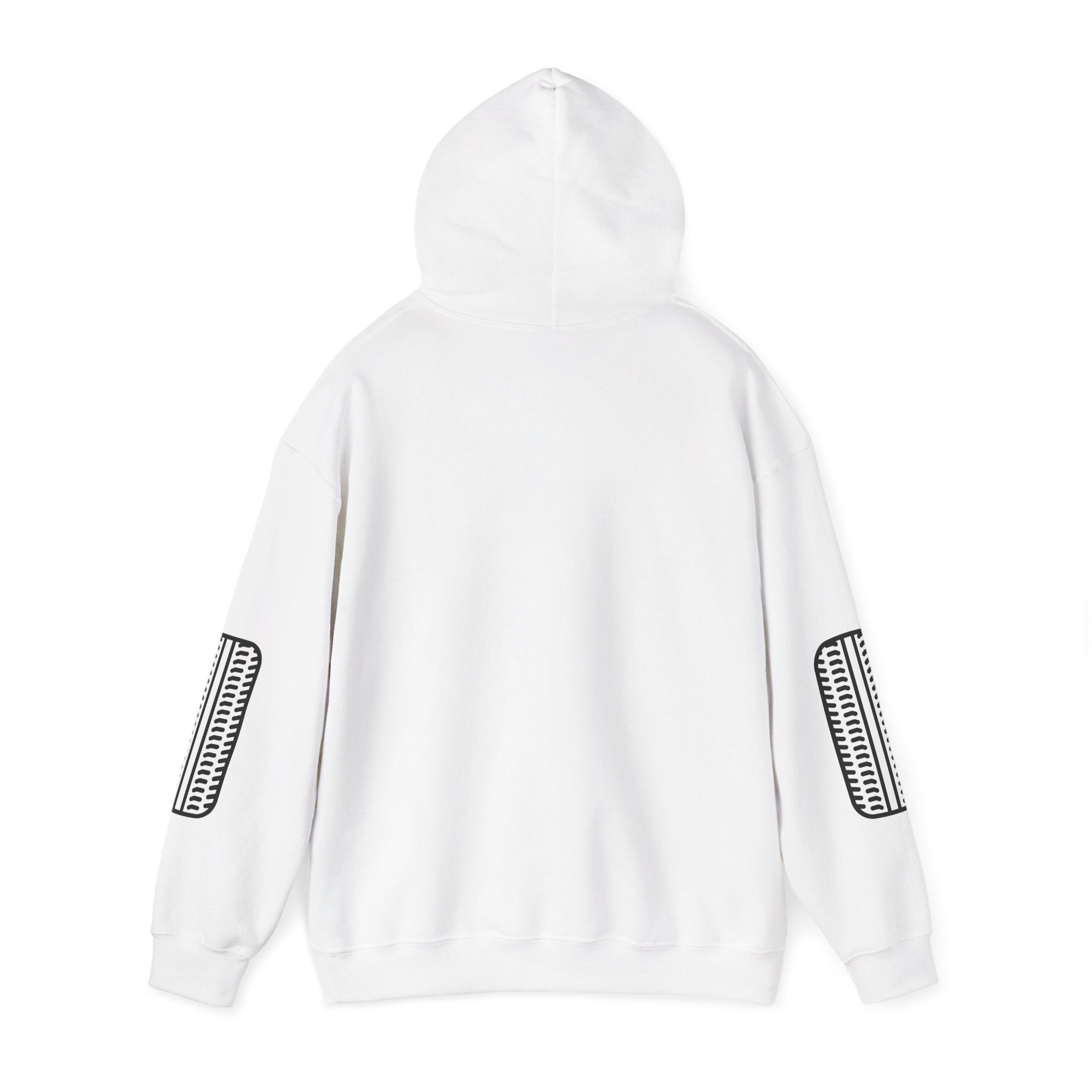 Racing Garage Hooded Sweatshirt — Vintage Racecar Track Scene