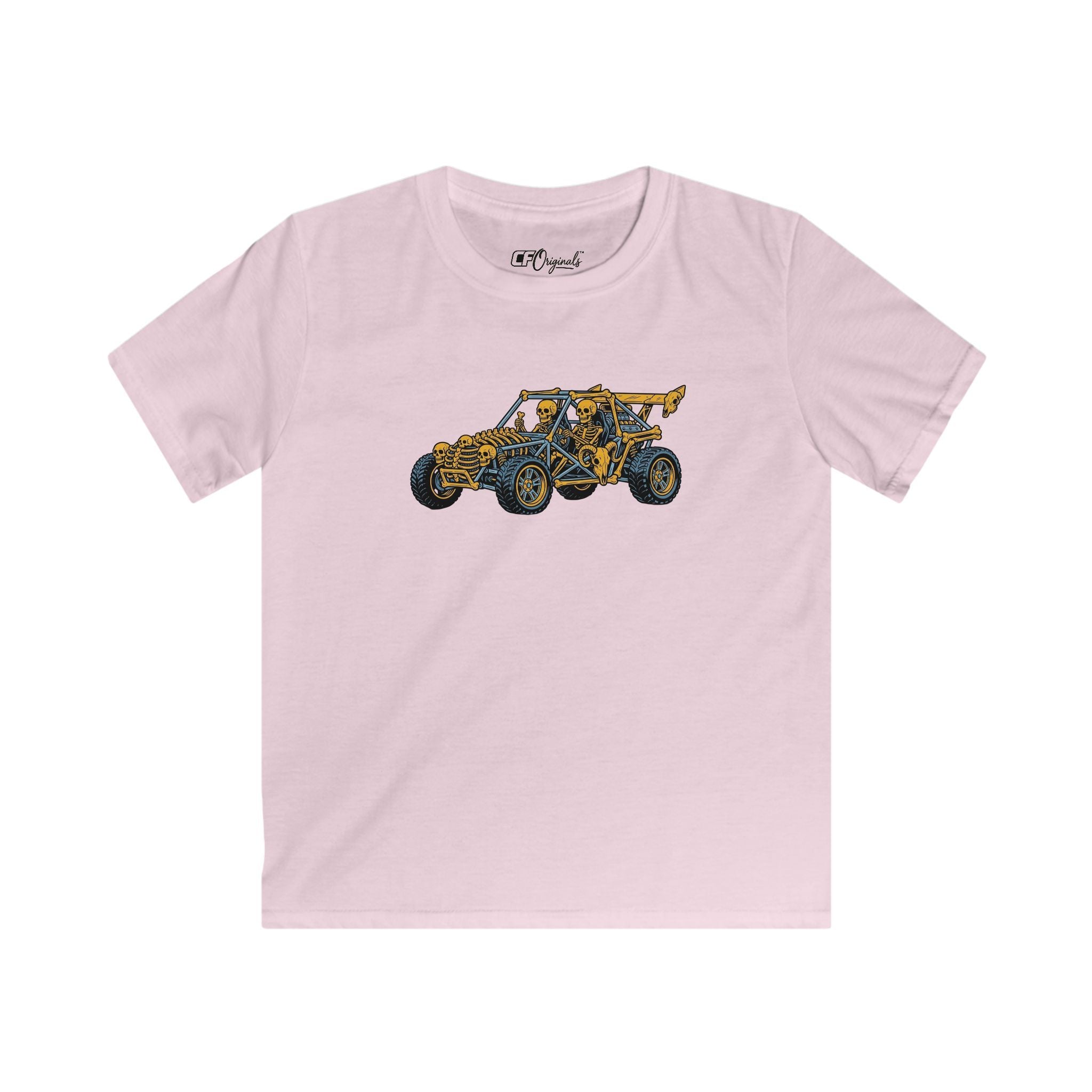 Kids Ribcage Racer Dune Buggy Tee — Off-Road Adventure Graphic Shirt