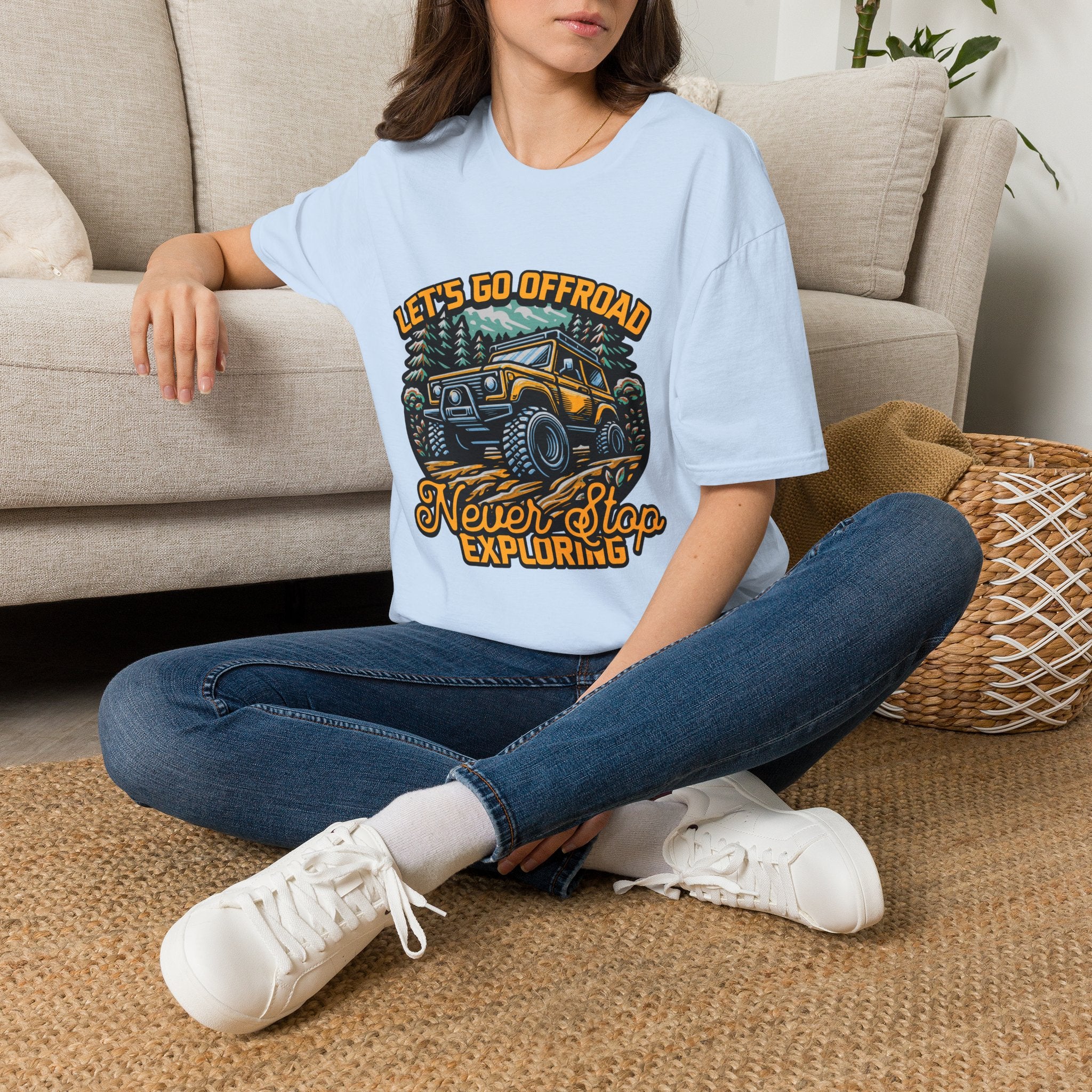 Offroad Adventure T‑Shirt — "Let's Go Offroad" Graphic Tee