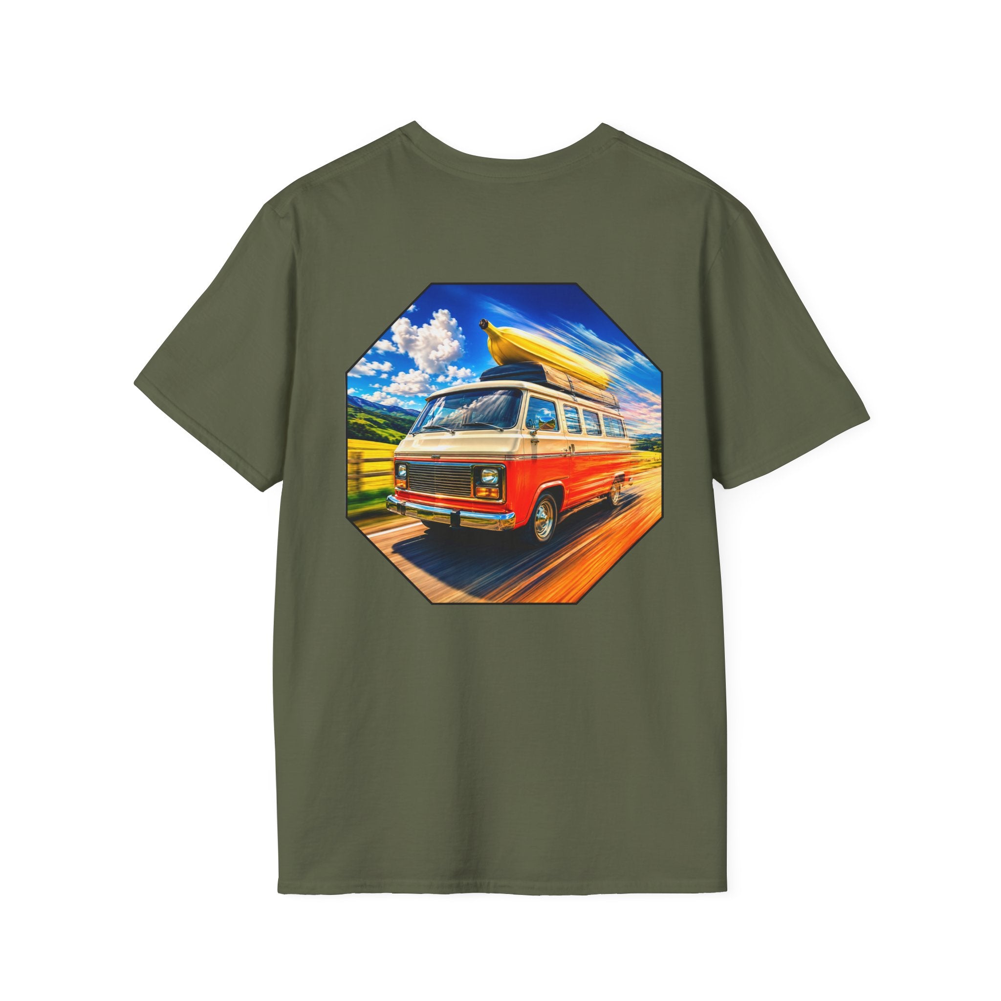 Retro Camper Van T-Shirt — Vintage Travel Tee