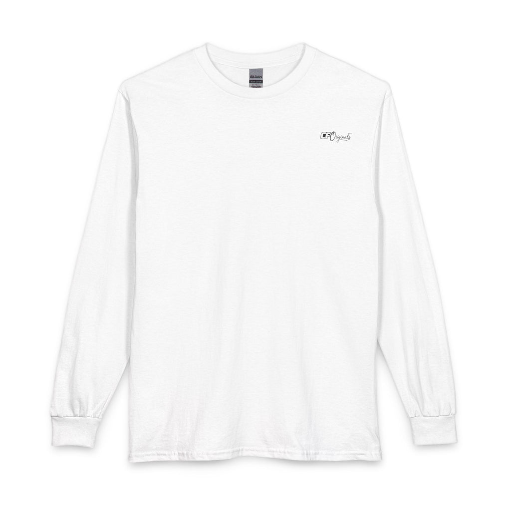 Skull "Don't Look Back" Long Sleeve Tee