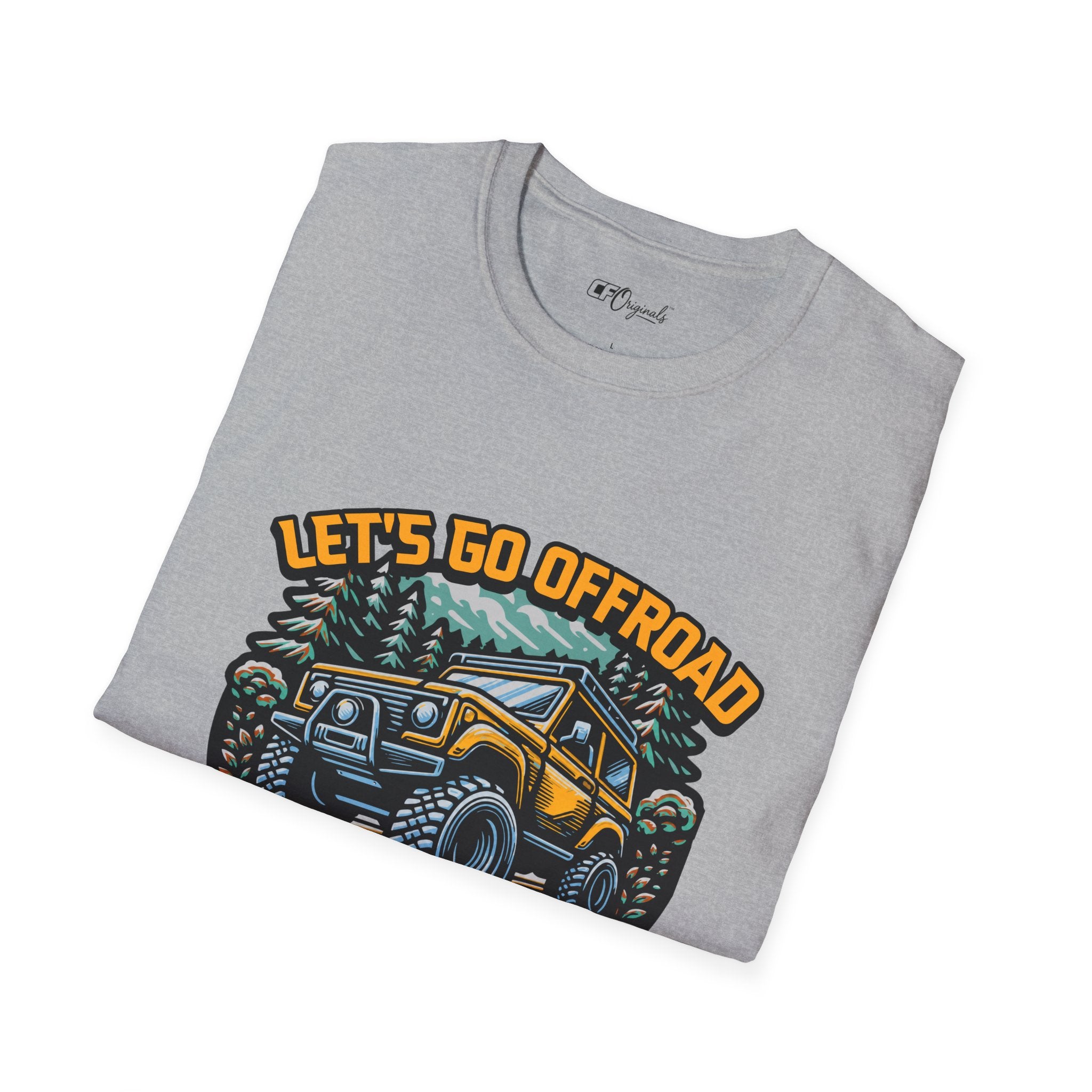 Offroad Adventure T‑Shirt — "Let's Go Offroad" Graphic Tee