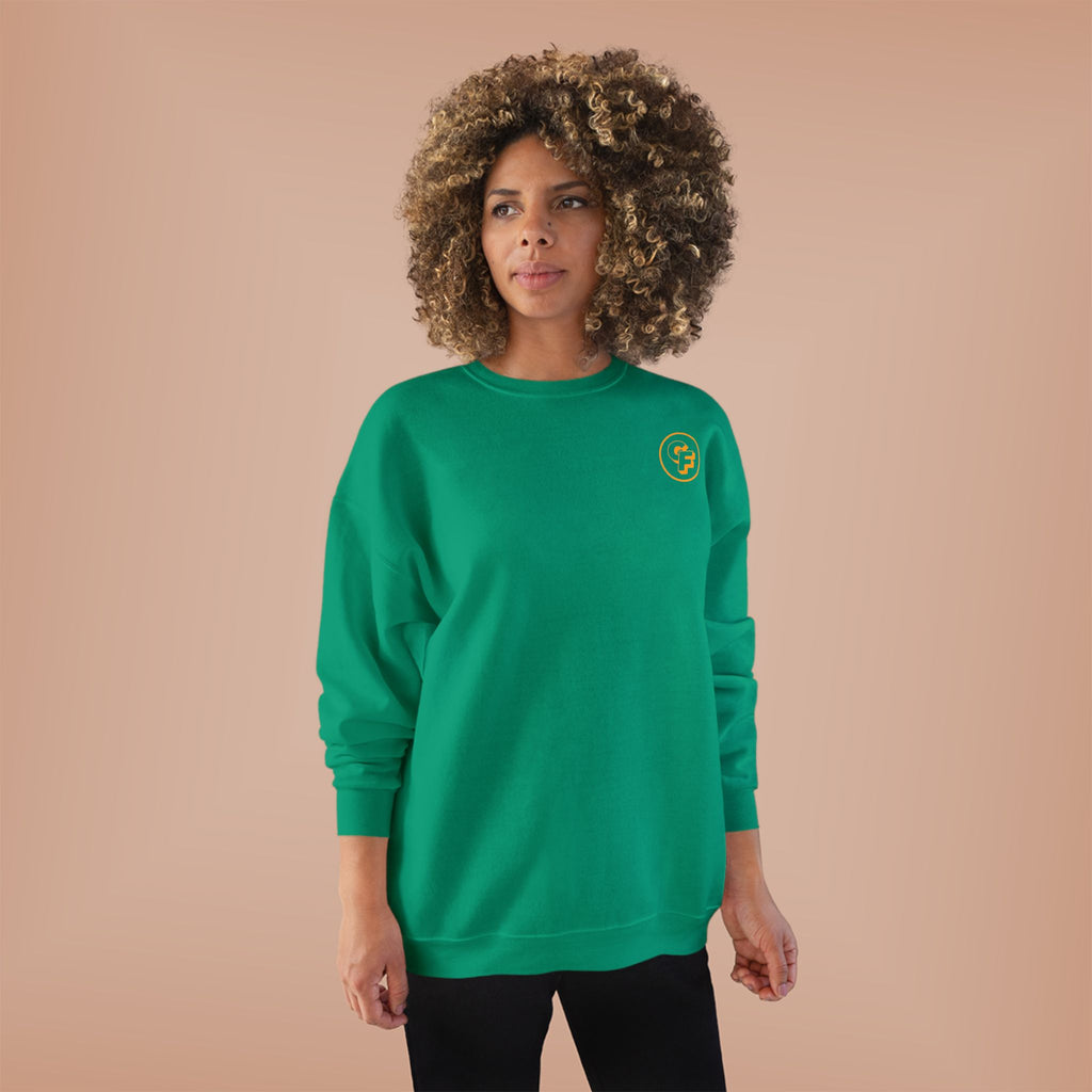 Smashing Crewneck Sweatshirt — Graphic Car Crash Design