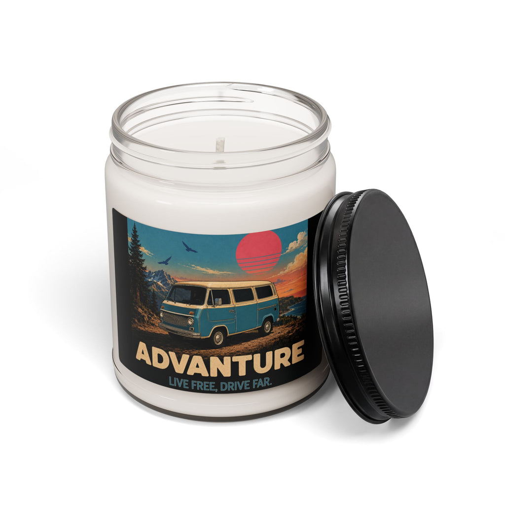 'Advanture' Soy Candle — Travel Van Scented Candle (9oz)