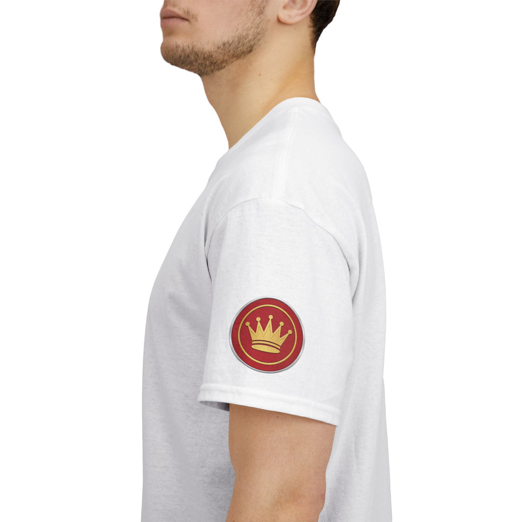 Forest Rally T‑Shirt – 'The Forest Is a Place of Magic' Cross-stitched Style Graphic