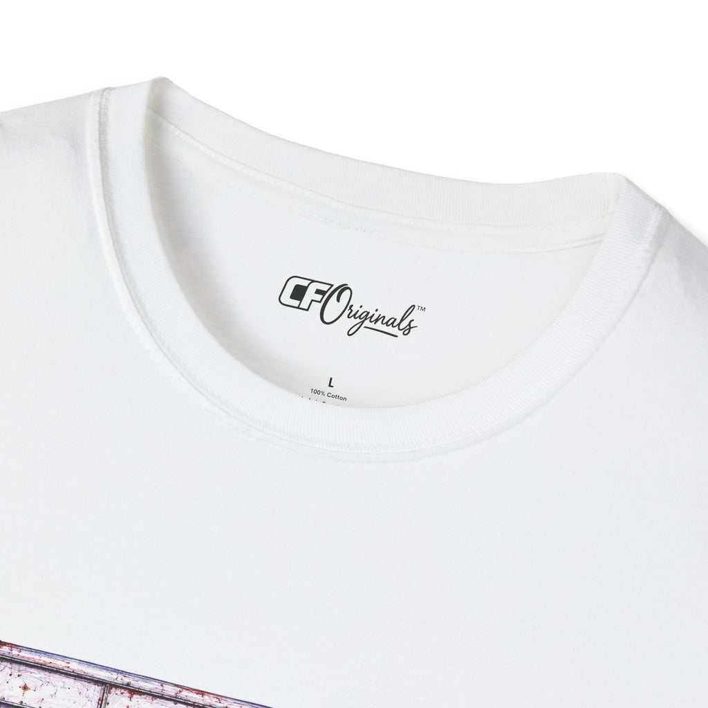 Vintage Delivery Van Tee — "CarFits.store" Retro Truck Logo T-Shirt