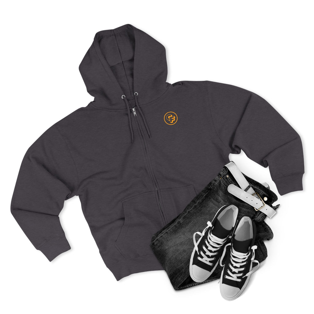 Zip Hoodie — Gas Clutch Shift Racing Zip-Up Hoodie