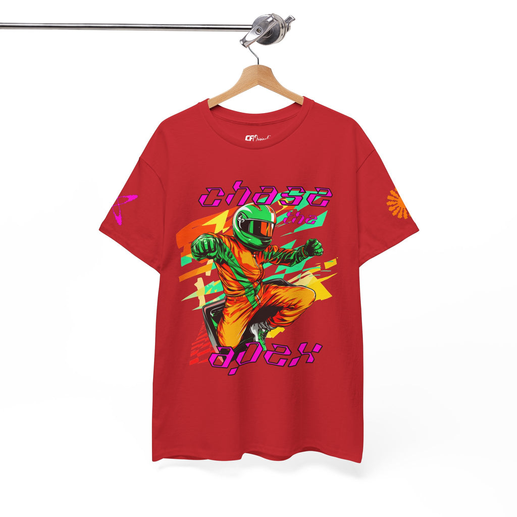 Racing Driver Graphic Tee — "Chase the Apex" Motorsport T‑Shirt