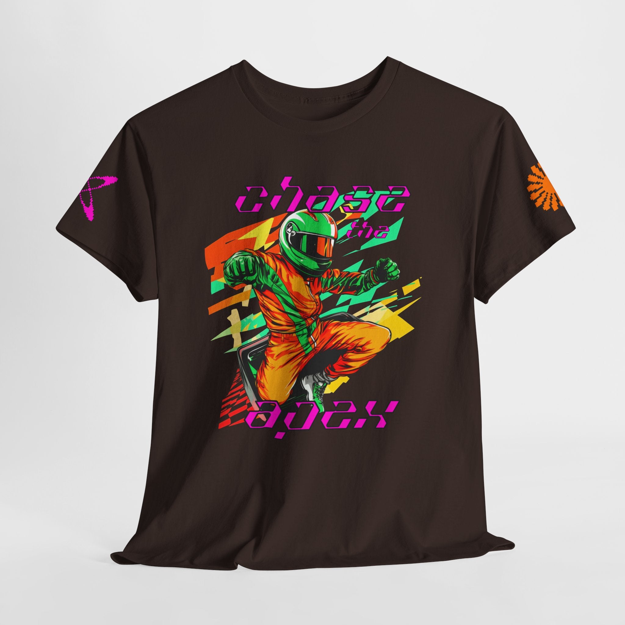 Racing Driver Graphic Tee — "Chase the Apex" Motorsport T‑Shirt