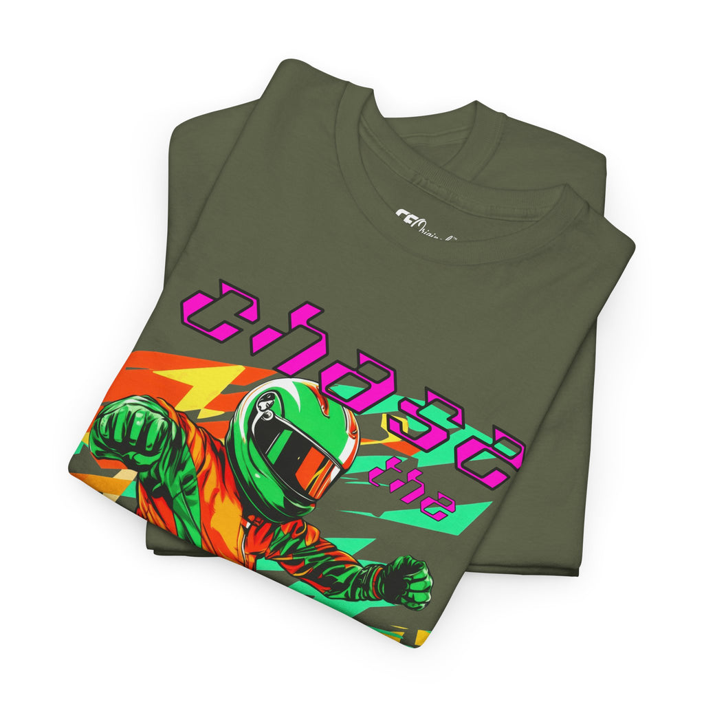 Racing Driver Graphic Tee — "Chase the Apex" Motorsport T‑Shirt