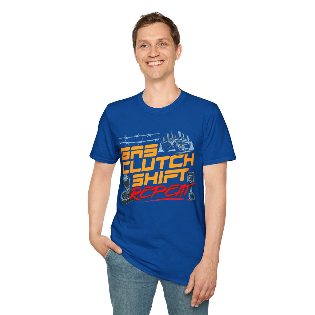 Gas Clutch Shift Tee — Racing Graphic T-Shirt