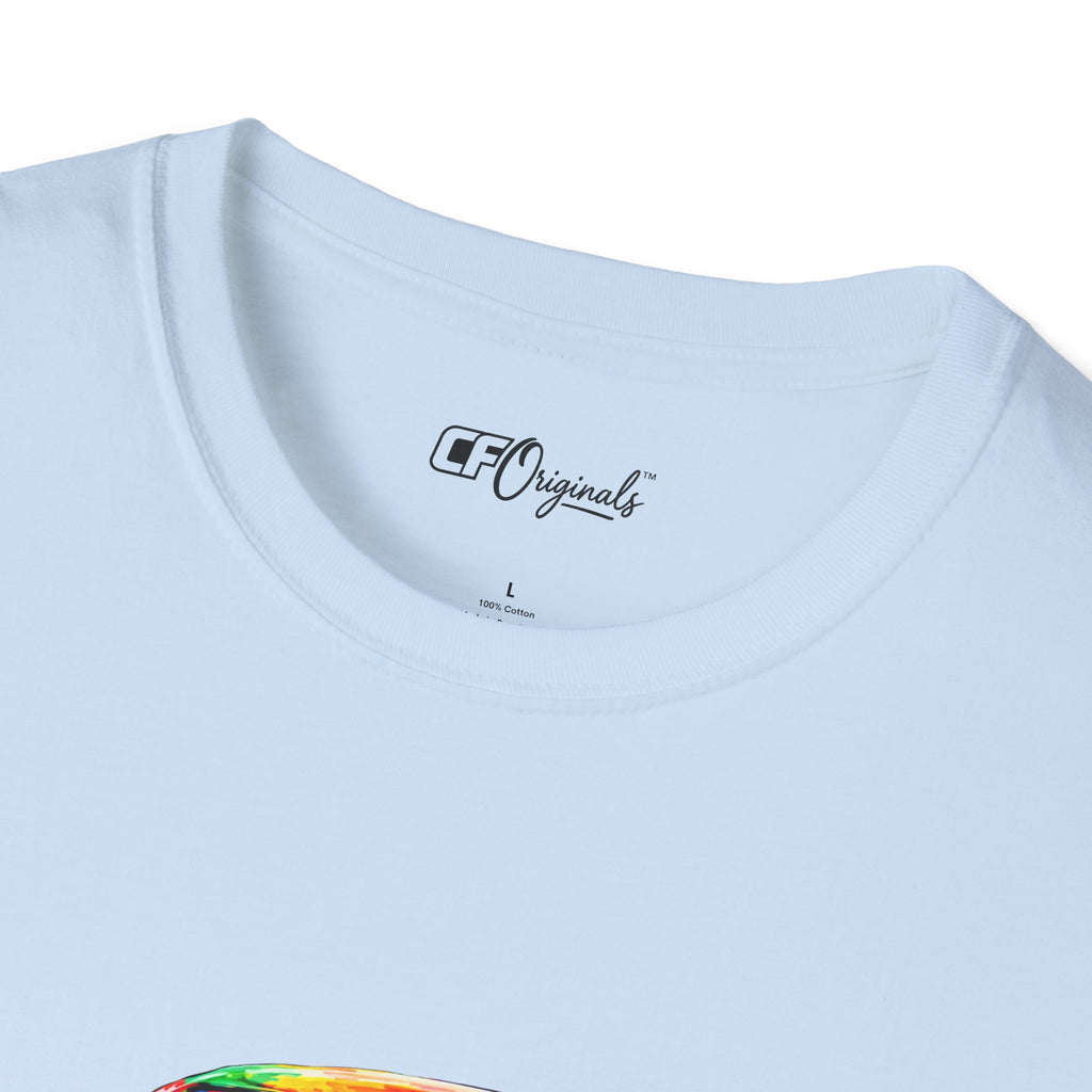 Colorful Hatchback Art Car T-Shirt