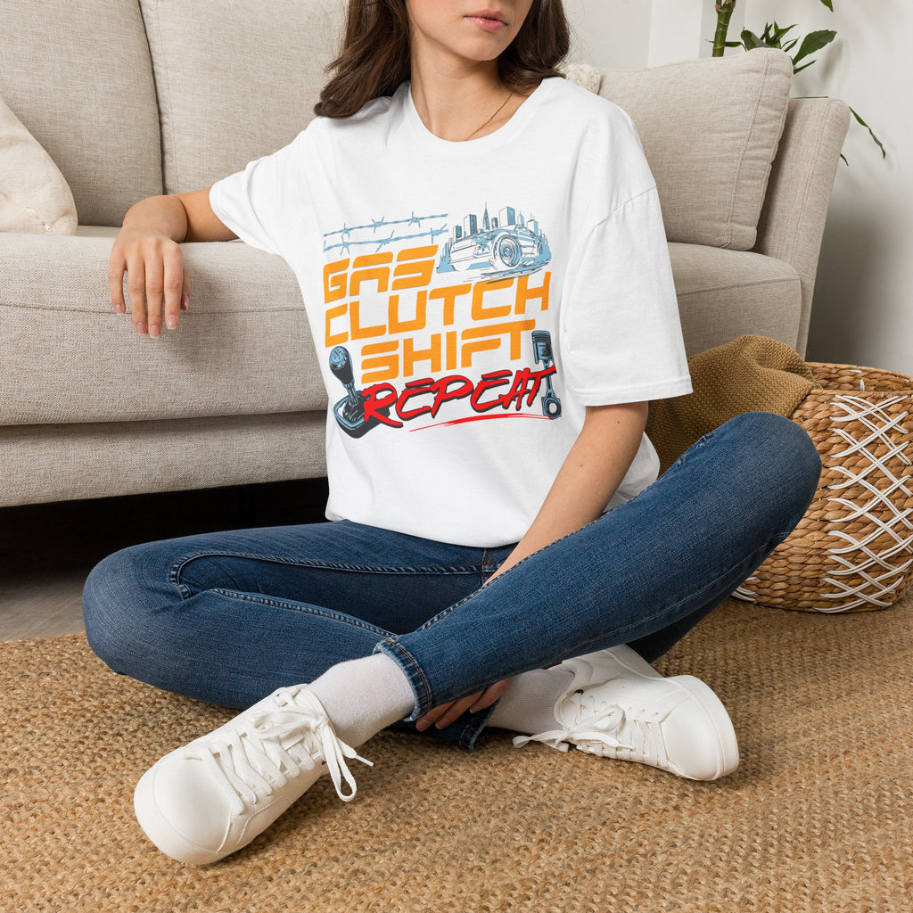 Gas Clutch Shift Tee — Racing Graphic T-Shirt