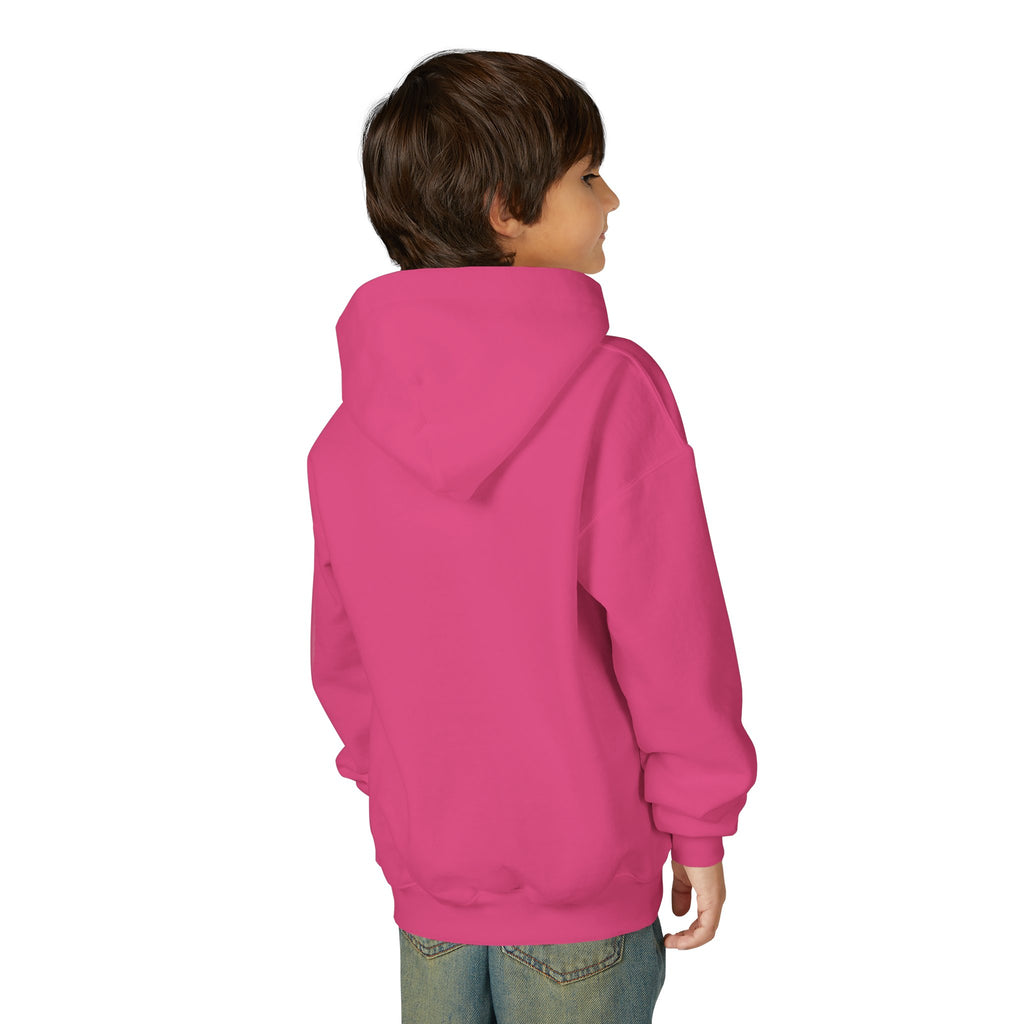 Youth Hoodie - Moose Truck Mountain Adventure Graphic