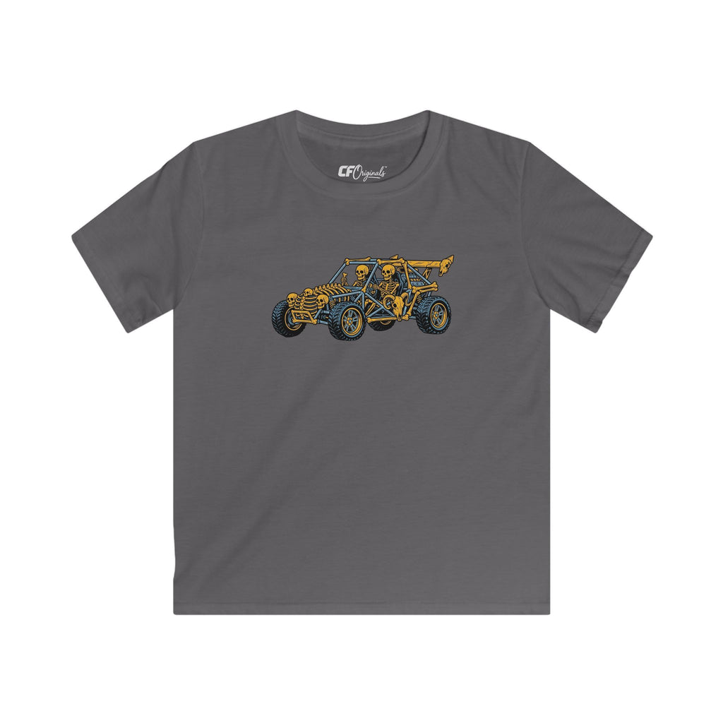 Kids Ribcage Racer Dune Buggy Tee — Off-Road Adventure Graphic Shirt