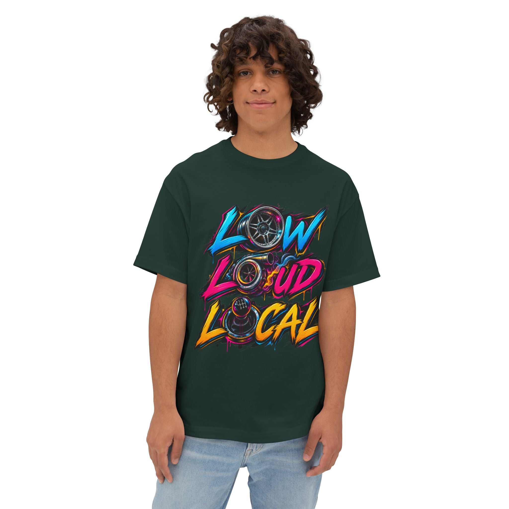 'Low Loud Local' - Car Culture Tee
