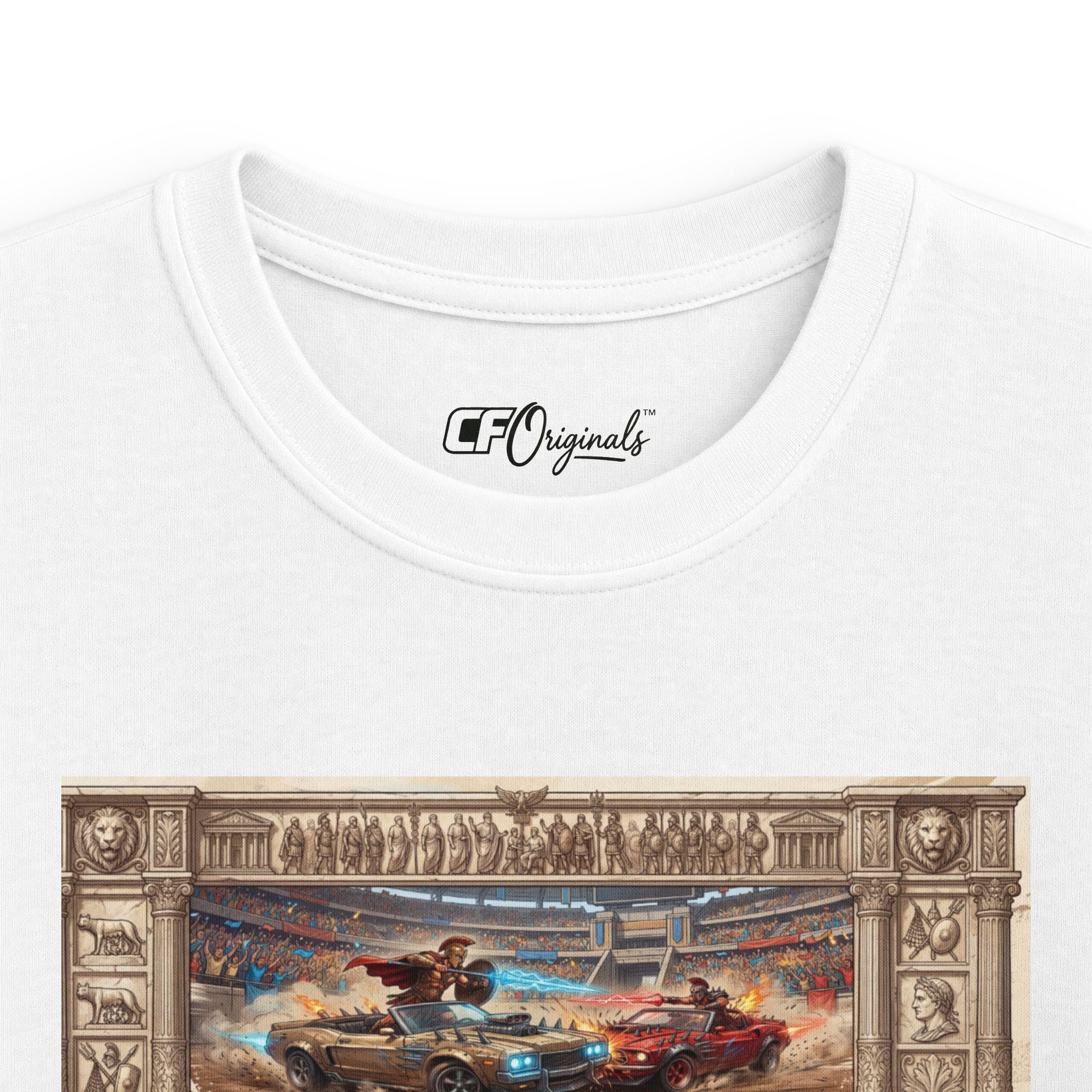 History is Dope: Gladiators! Kid's Classic Car T-Shirt
