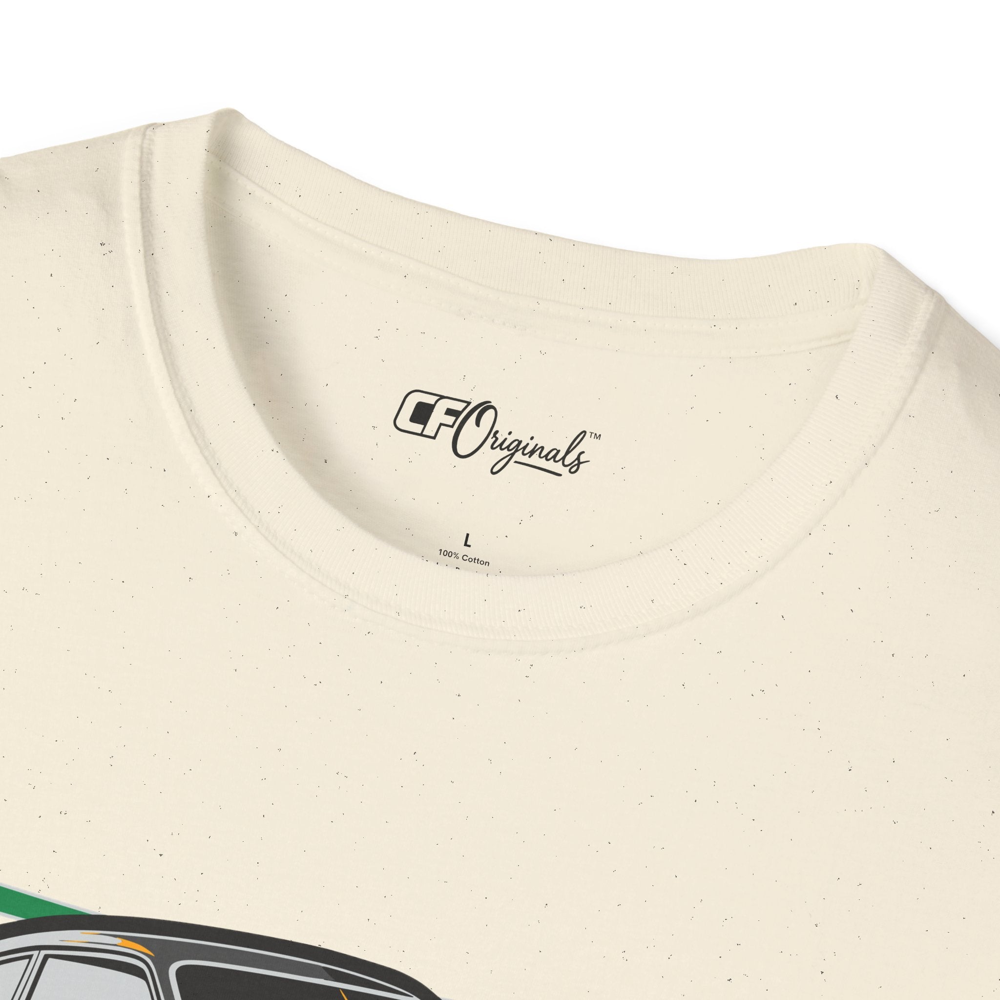Classic Muscle Car T-Shirt — Retro 'Sleepless' Graphic Tee