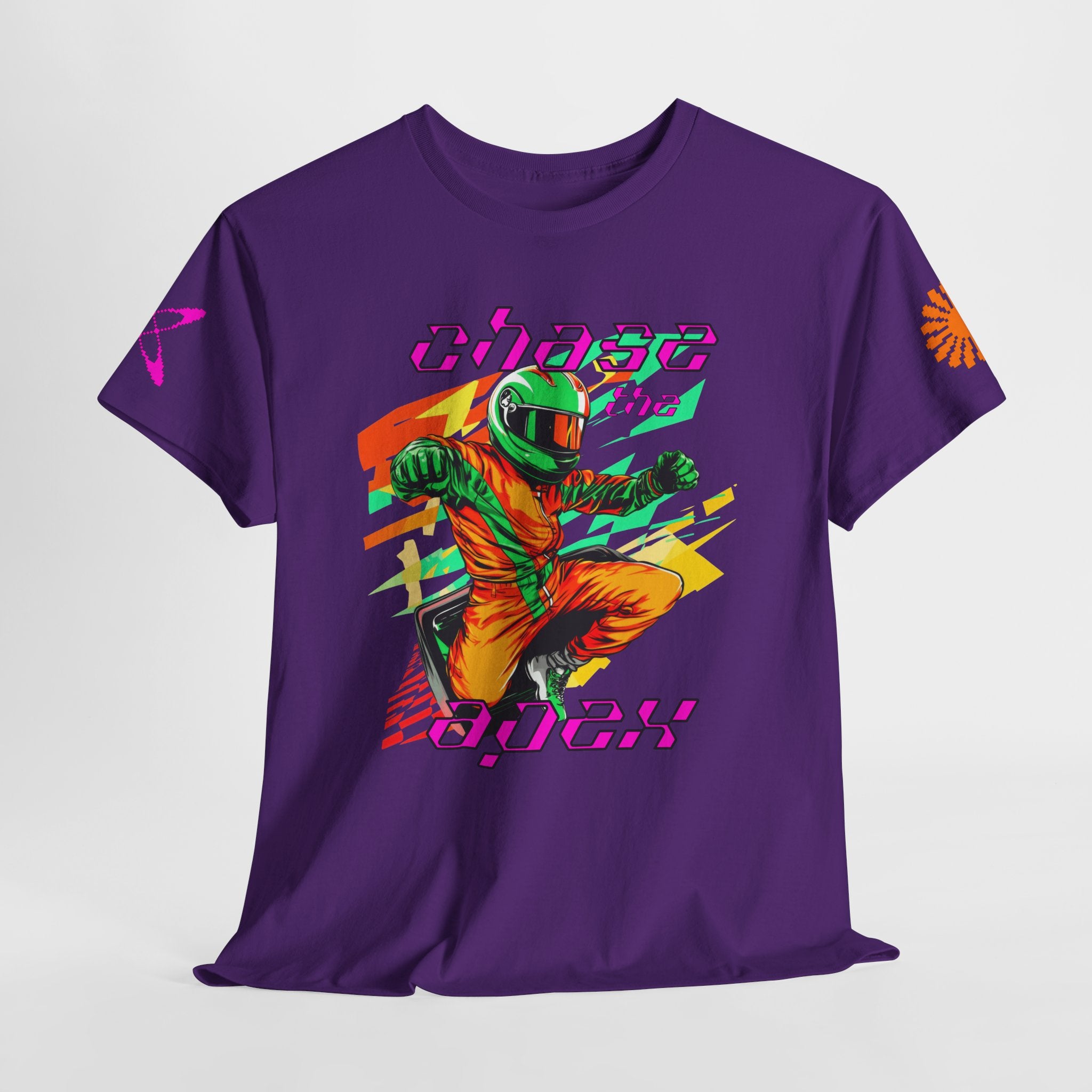 Racing Driver Graphic Tee — "Chase the Apex" Motorsport T‑Shirt