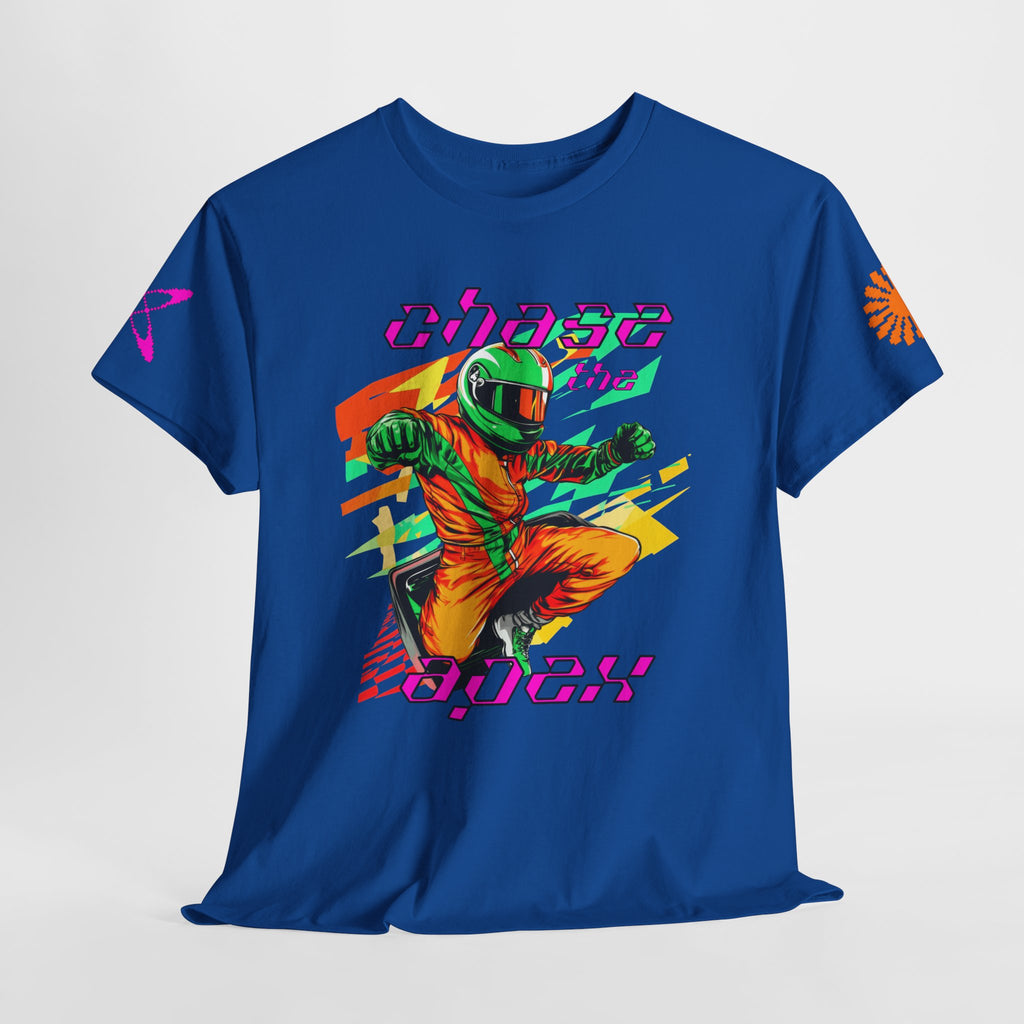 Racing Driver Graphic Tee — "Chase the Apex" Motorsport T‑Shirt