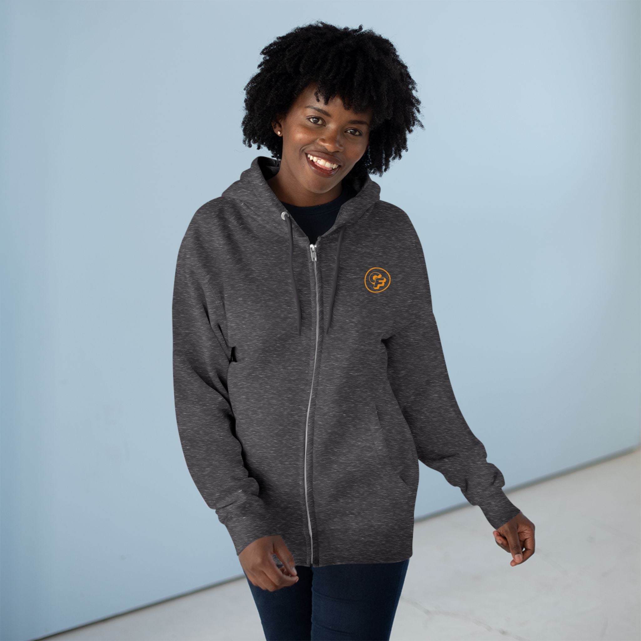 Zip Hoodie — Gas Clutch Shift Racing Zip-Up Hoodie