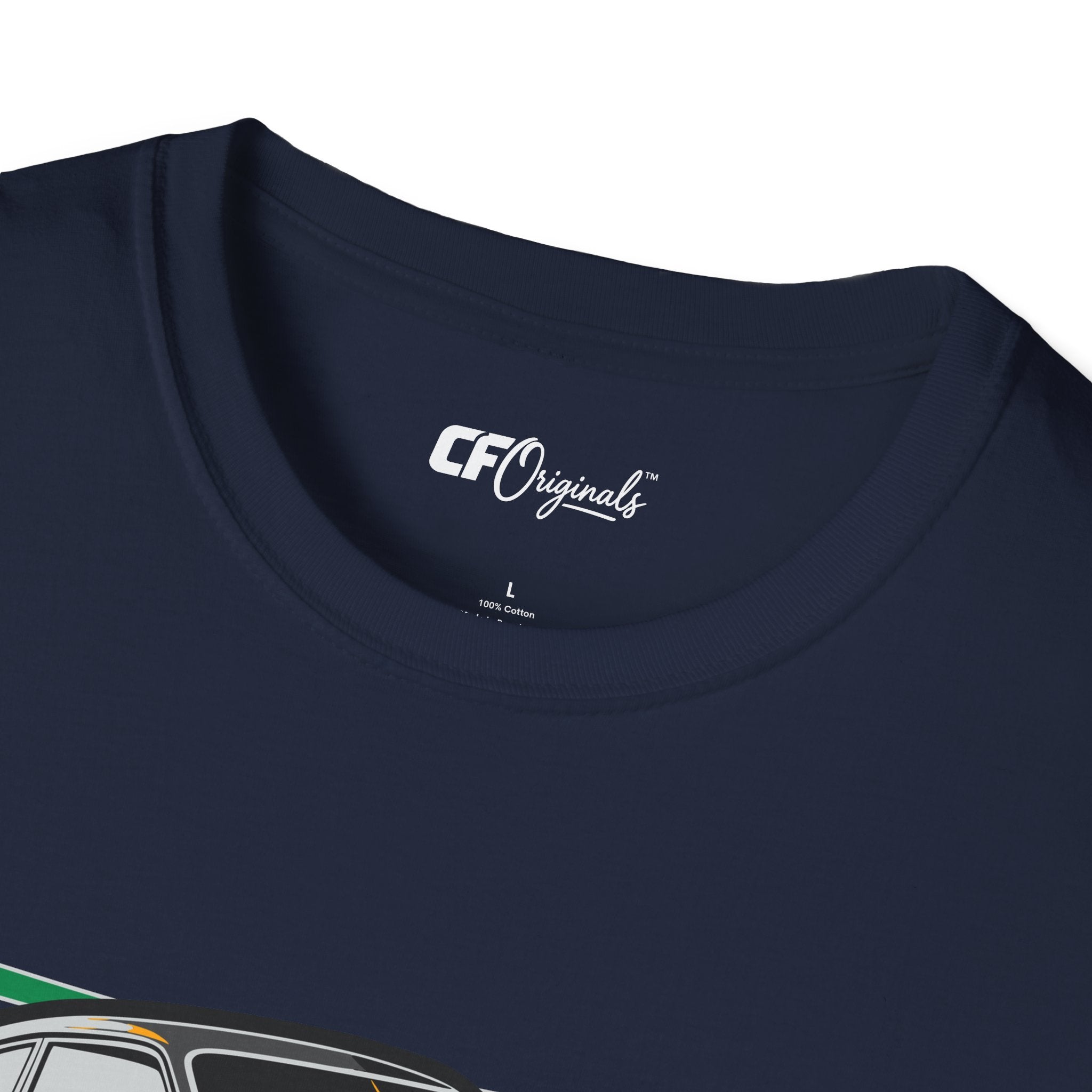 Classic Muscle Car T-Shirt — Retro 'Sleepless' Graphic Tee