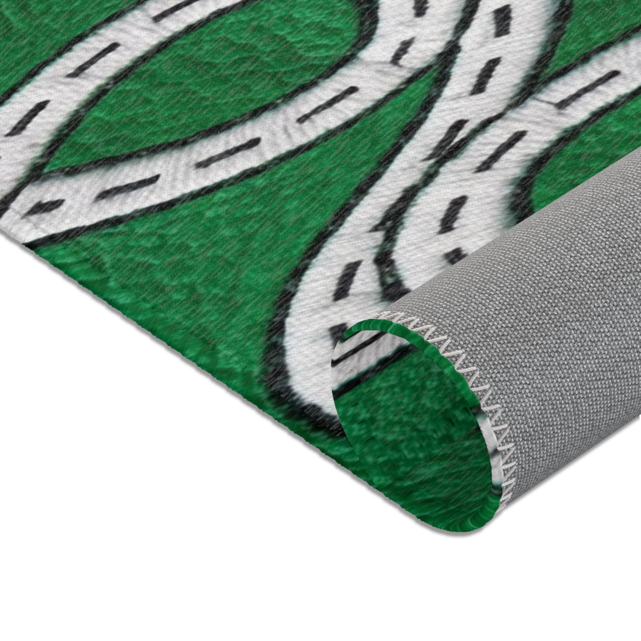 Playful Road-Pattern Area Rug