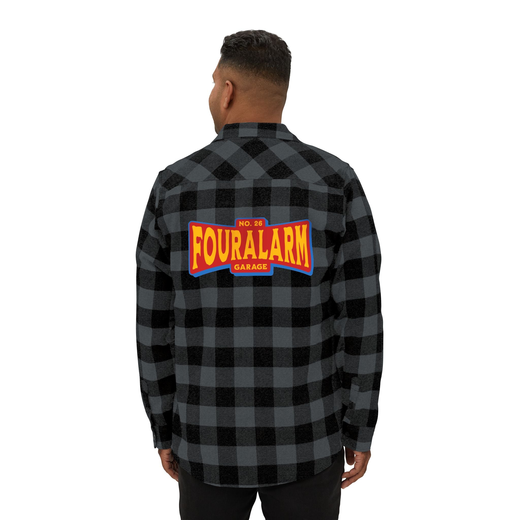 FourAlarm Garage Plaid Flannel Shirt