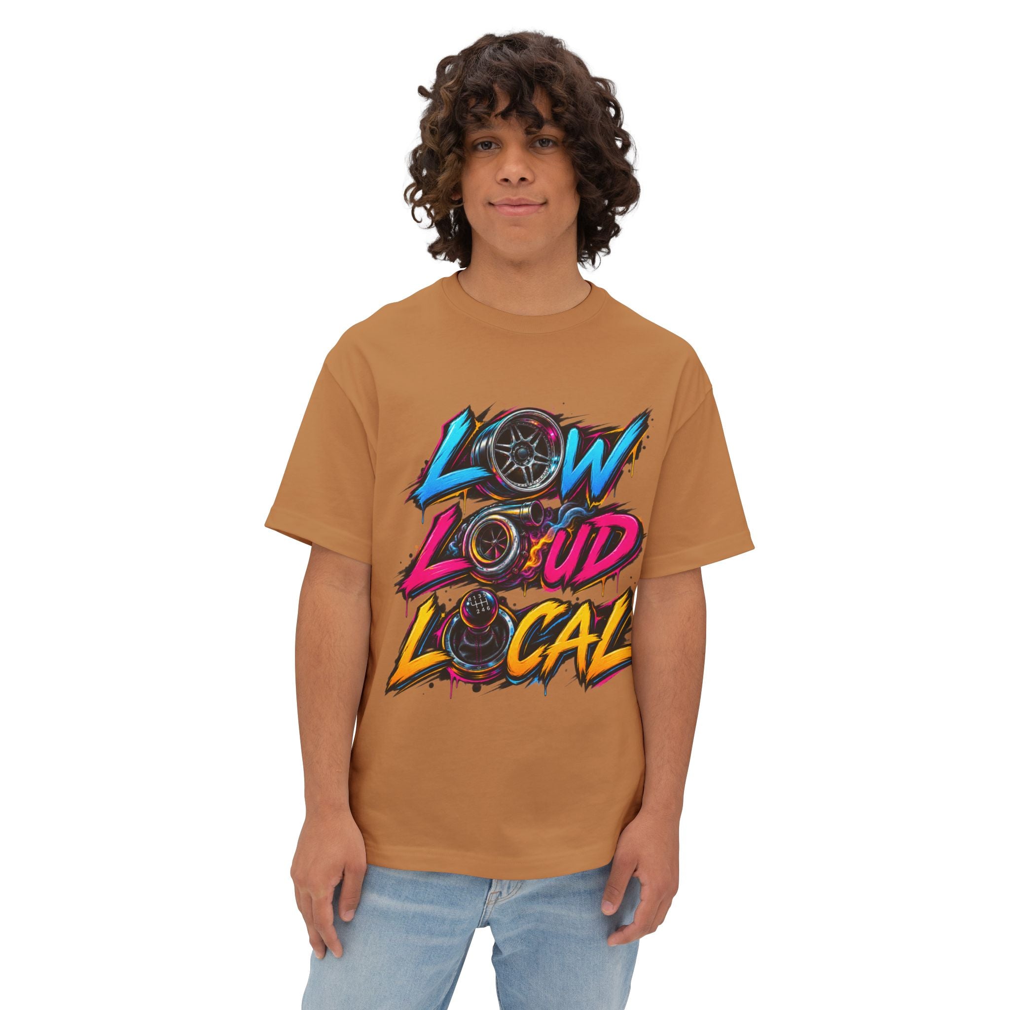'Low Loud Local' - Car Culture Tee