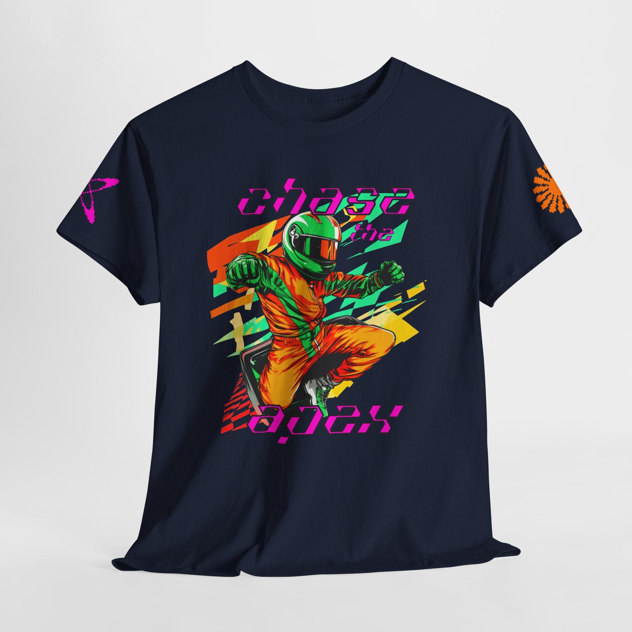 Racing Driver Graphic Tee — "Chase the Apex" Motorsport T‑Shirt